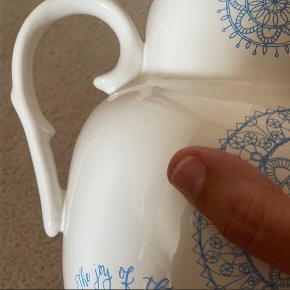 NIB! Mary & Martha Overflowing Pitcher Ceramic Doilies w/ saying - Picture 4 of 4